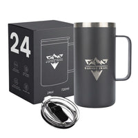 Mug térmico 700 ml Inox Slide Lid acero inoxidable Negro Volcánico