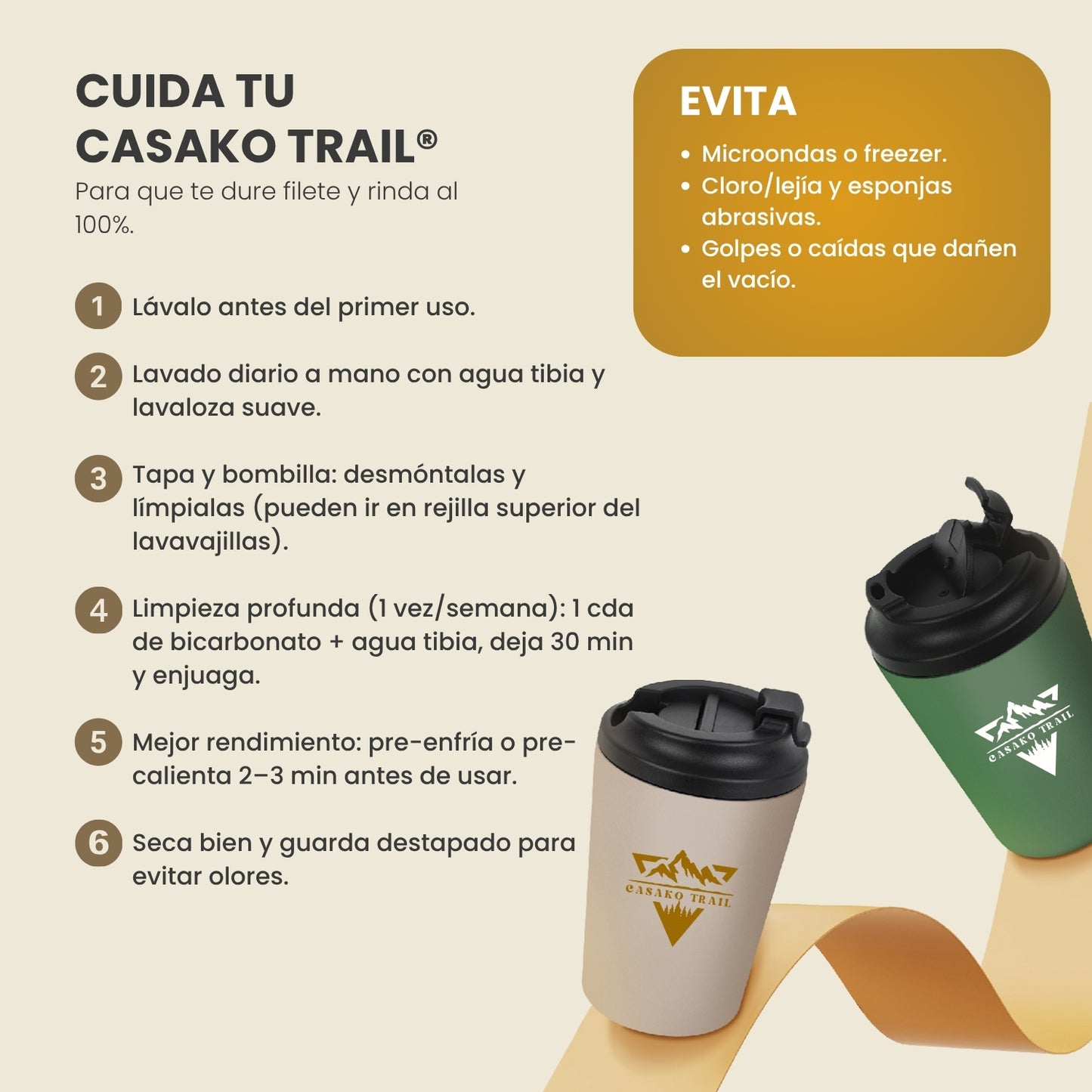 Tumbler térmico 1,2 L Flow KO-Lock a prueba de derrames Azul Fjord